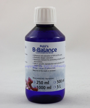 Pohl`s B-Balance 250ml Korallenzucht 115,60€/L